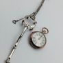 Vintage Silver pocket / wrist Watch Image 10