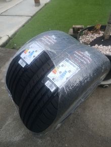 2 tyres 195/55 R16