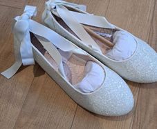 Communion girls shoes uk3
