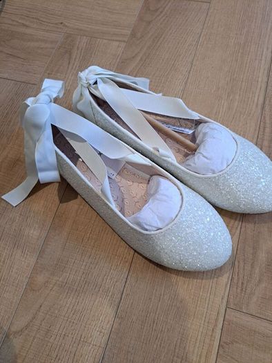 Communion girls shoes uk3