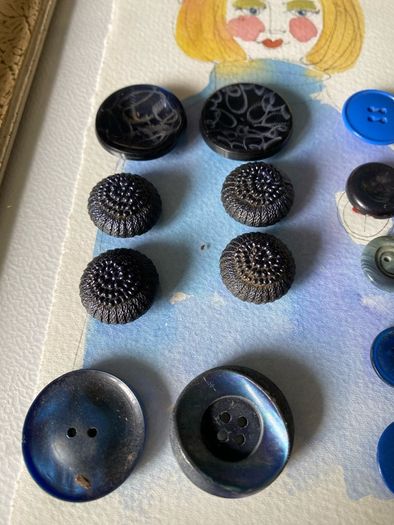buttons - vintage selection