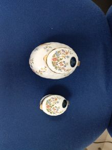Aynsley Pottery Cottage Garden Pill Boxes