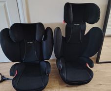 Black Cybex Solution B-Fix group 2/3 car seat