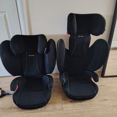Black Cybex Solution B-Fix group 2/3 car seat