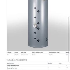 Joule Solar cylinder for sale 300 litre