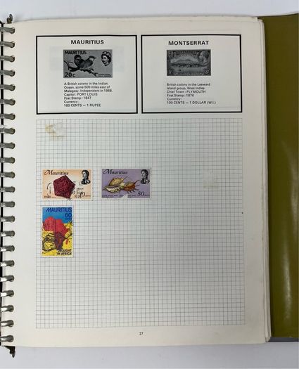 Collection: Used world collection In New World Stamp Album