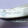 Vintage Sterling Silver Baby Bangle 4,36g Image 5
