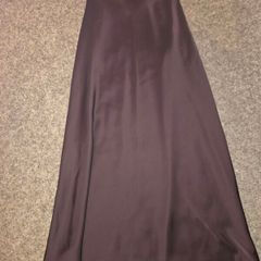 Beautiful Zara silk feel full length skirt, brand new without tags