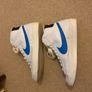 Vintage White Leather Nike Blazer Mid'77 Sneakers Image 4