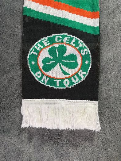 Football green scarf