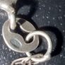 silver amber necklace Image 5