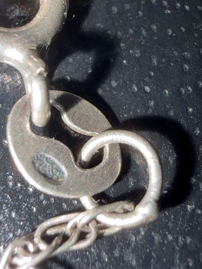 silver amber necklace
