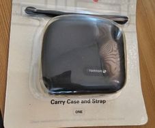 TOMTOM One Carry Case and Strap Genuine Tom Tom Hardcover - Black 30 SERIES 125.