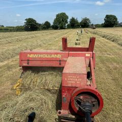 Small square bales of hay