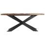 Dining Table 180x90x76 cm Solid Reclaimed Wood Image 2