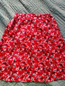 women  100% silk skirt