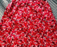 women  100% silk skirt