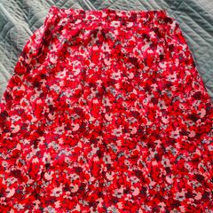 women  100% silk skirt