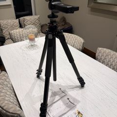 Manfrotto 055XPROB high grade tripod and Manfrotto 322RC2 Heavy Duty Grip Ball head