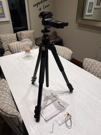 Manfrotto 055XPROB high grade tripod and Manfrotto 322RC2 Heavy Duty Grip Ball head