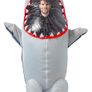 Inflatable Costume Full Body Shark Air Blow-up Deluxe Halloween Costume - Adult Size Image 3