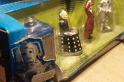 Doctor Who Figures Corgi Tardis Davros and Cyberman