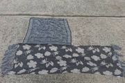 2 X Jaeger Vintage Italian Silk Scarves