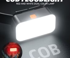 1pc COB USB Rechargeable Emergency Headlamp, Featuring 4 Modes