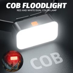 1pc COB USB Rechargeable Emergency Headlamp, Featuring 4 Modes