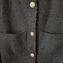 H&M Boucle Jacket Black Size M! Image 6