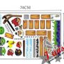 Funny ANGRY BIRDS Colour Reusable Wall Stickers Image 2