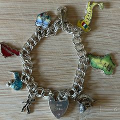 925 Silver Charm Bracelet 25 grams