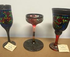 vintage Karl Hulme goblets