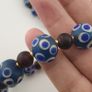 Antique Venetian African Style Thousand Eyes & African Glass Beads Necklace Image 2