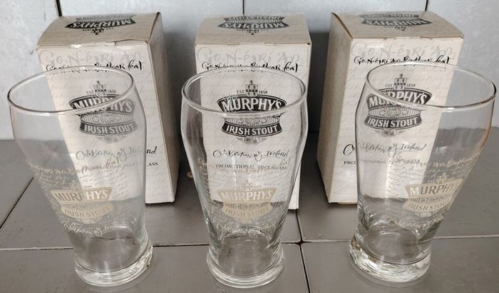 Vintage Murphy's Pint Glass Collection