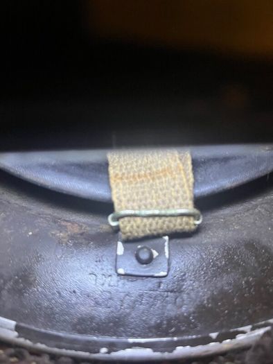 Untouched 1940 WW11 British MKII war helmet
