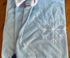 NEW Kids Snowman Character Plush Throw