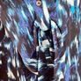 Ladies Shades Of Blue  Blouse Image 3