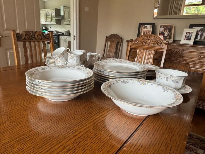 Vintage china dinner service