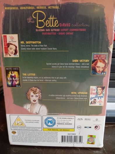 Bette Davis Dvd Collection Boxset New And Sealed