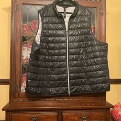 SAMOON FURTHER REDUCED dark navy gilet . Size 28. Length is 32 inches