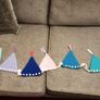 Hand knitted bunting for Baby's room/bedroom & Christmas Image 9