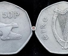 [#519] - Ireland 1979 | Irish 50p | 50 Pence | Woodcock | KM.24
