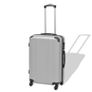 Four Piece Hardcase Trolley Set Silver Image 2