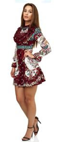 Comino Couture Frill Dress