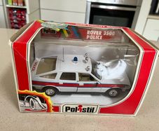 Rover 3500 Police 1/25 Polistil Rare Year 1980