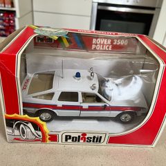 Rover 3500 Police 1/25 Polistil Rare Year 1980