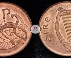 [#2279] - Ireland 1996 | 2 Pence | Irish 2p | KM.21a | UNC