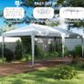 6 x 3(m) Garden Large Gazebo Canopy Waterproof Outdoor Party Tent Marquee Image 2