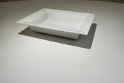 Genuine Meissen Porcelain Vide-Poche, Trinket Dish. Relief Sword Collection